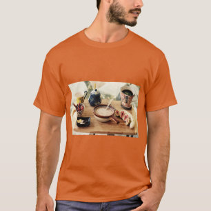 Camiseta de Breakfast com Uvas & Banana