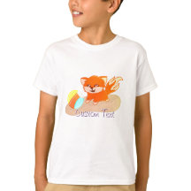 Camiseta de Brinquedos de Verão com Texto Personal