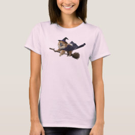 Camiseta de Bruxa Fofa Chow Chow