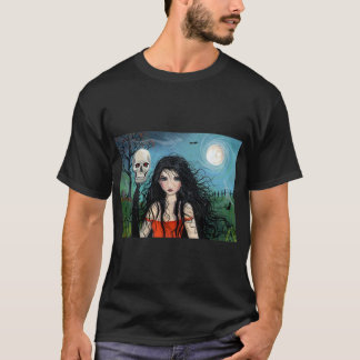 Camiseta de bruxa gótica de Samhain
