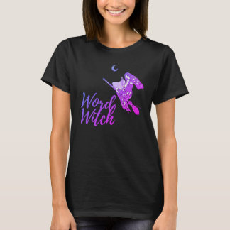 Camiseta de Bruxas de Palavras - Design 3 (Roxo de