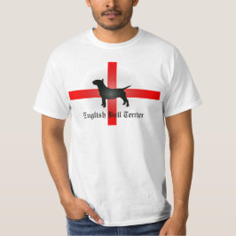 Camiseta de bull terrier do inglês