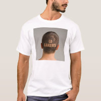 Camiseta de cabeça raspada corte de cabelo esporti