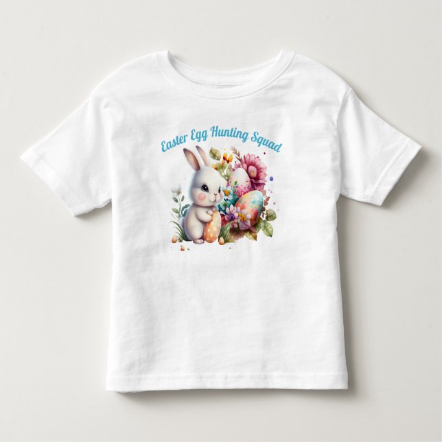 Camiseta de Caça ao Ovo de Páscoa Toddler (Frente)