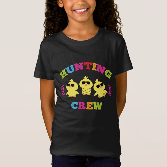 Camiseta de Caça de Ovos em Páscoa (Frente)