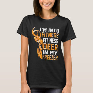 Camiseta de caça, estou na Malhação Deer Freezer E