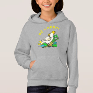 Camiseta de cacatua Be Happy
