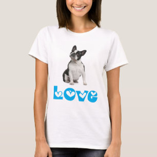 Camiseta de Cachorro Cachorrinho Bulldog Francês A
