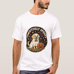 Camiseta de Cachorro de Halloween Assustadoramente