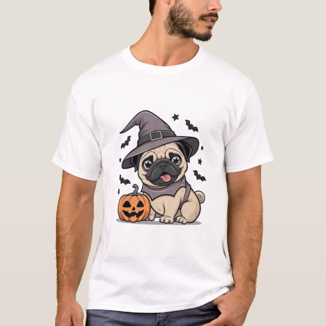 Camiseta de Cachorro de Spooky (Frente)