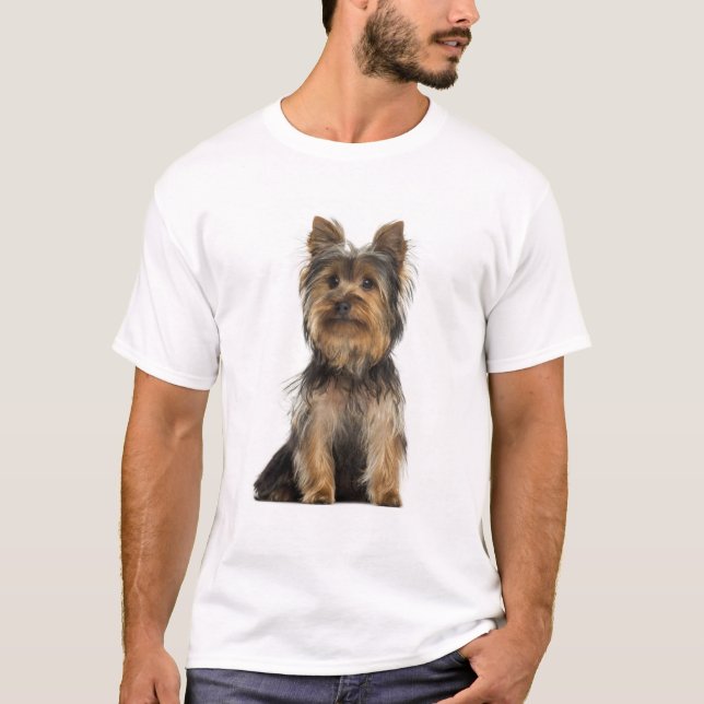 Camiseta de Cachorro do Yorkshire Terrier (Frente)