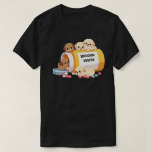 Camiseta de cachorro estimulante de serotonina,Est