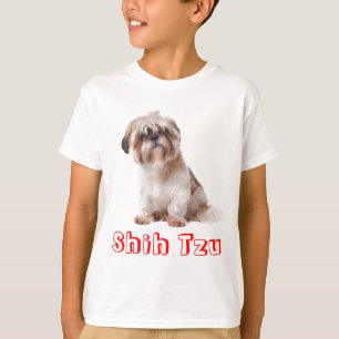 Camiseta de Cachorro Filhote Shih Tzu Amor