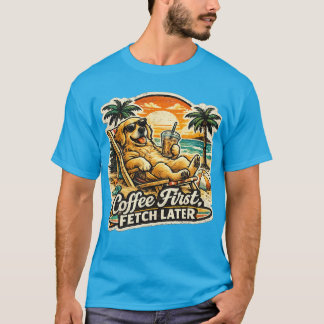 Camiseta de Cachorro Golden Retriever - Café Prime