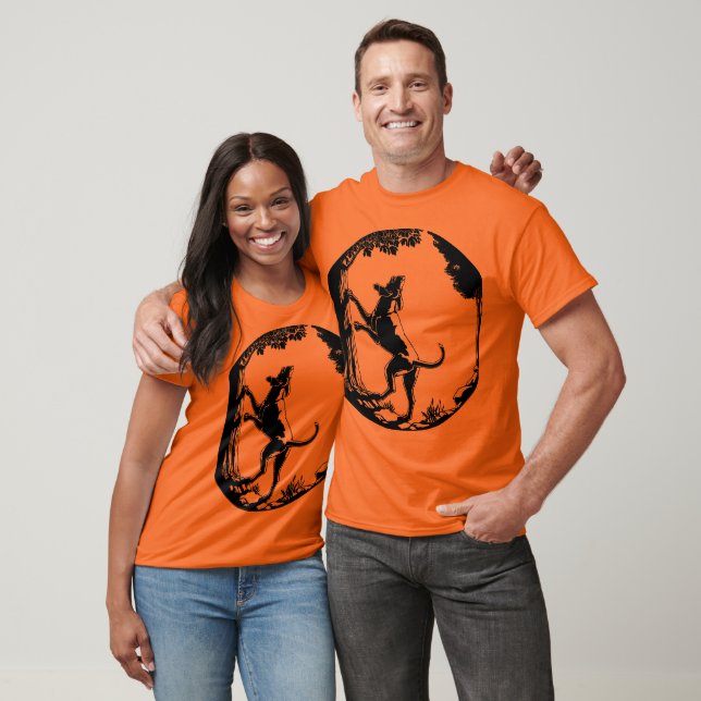 Camiseta de Cachorro Orgânico de Hound Camiseta de (Unissex)