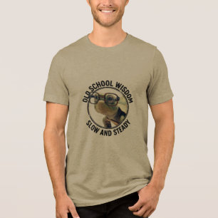 Camiseta de cachorro pug Old School Wins