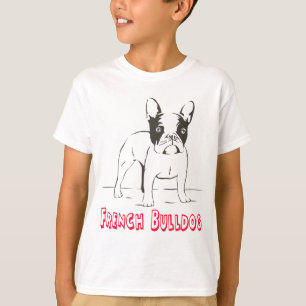 Camiseta de Cachorro Puppy Bulldog Francês
