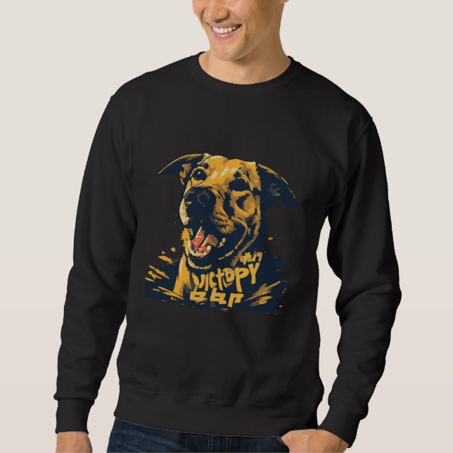 Camiseta de Cachorro Victory Bar - Espírito Campeã (Frente)