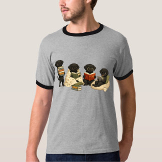 Camiseta de Cachorros Leitura Fofa | Presente para