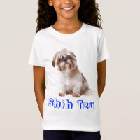 Camiseta de Cachorros Shih Tzu
