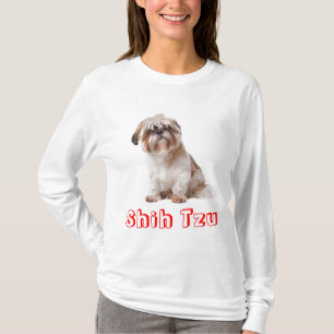 Camiseta de Cachorros Shih Tzu