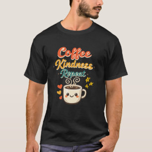 Camiseta de Café Bondade Repita Cute Retro Amante