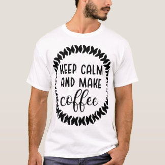 camiseta de café, camisa de café, camiseta de café