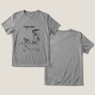 Camiseta de Café “Expresse a Si Mesmo”