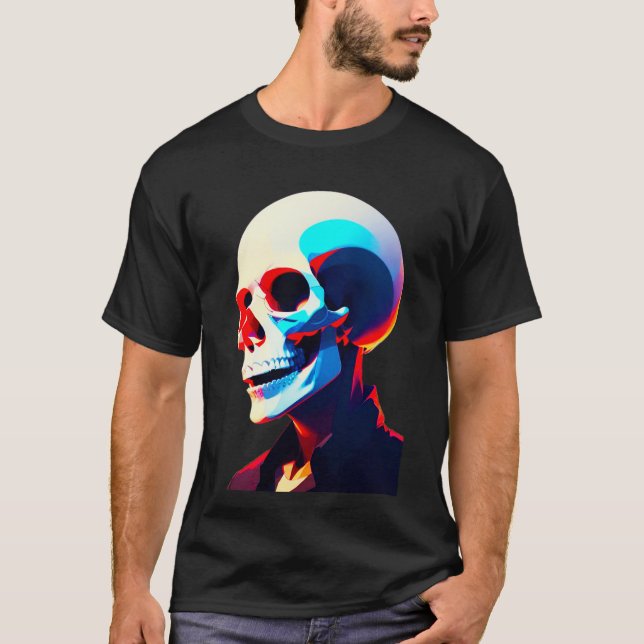 Camiseta de calaveras "Espíritu de las calaveras" (Frente)