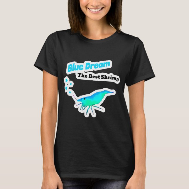 Camiseta de Camarão Blue Dream (Frente)