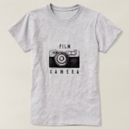 Camiseta de Câmera de Filme