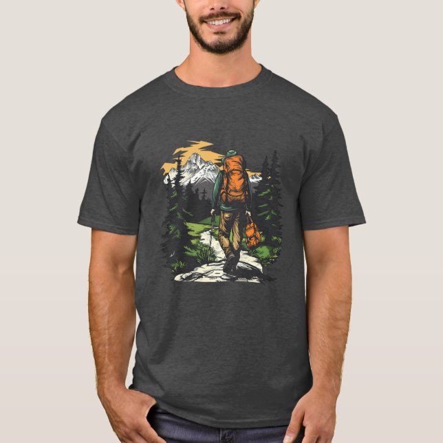 Camiseta de caminhada (Frente)