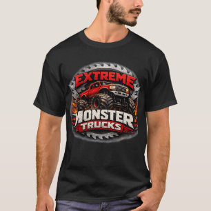 Camiseta de Caminhão Monstro Off-Road Beast
