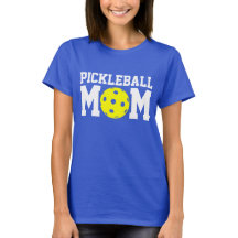 De "camisa da mamã Pickleball" (azul)