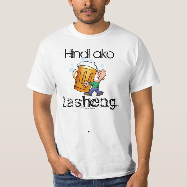 Camiseta De "camisa Di Ako Laseng" Pinoy (Frente)