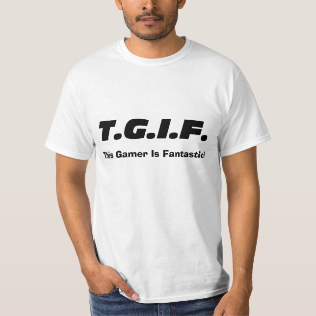 Camiseta De "camisa este Gamer… " (Frente)