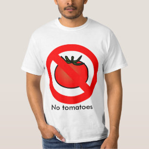 Camiseta De "camisa nenhuns tomates"