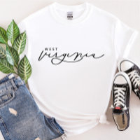 Camiseta de Camisas Estaduais de Virgínia Ocidenta