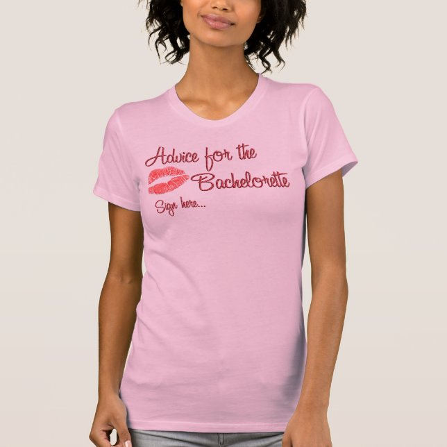 Camiseta de camisola de camisola de solteiro (Frente)