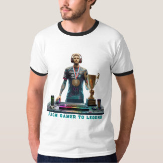 Camiseta De Campeão De Esports De Lendário a Parti