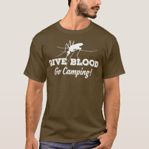 CAMISETA DÊ CAMPING DE SANGUE