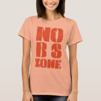 Camiseta de camuflagem da mulher Bs Zone