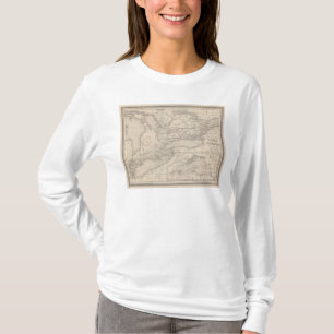 Camiseta De Canadá parte superior para o oeste
