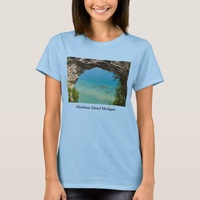 Camiseta de Canoagem Arch Rock (Frente)