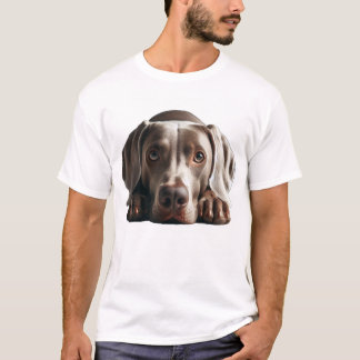 camiseta de cão adorável