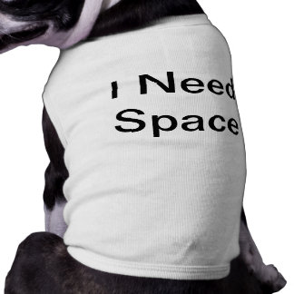 Camiseta de cão de espaço
