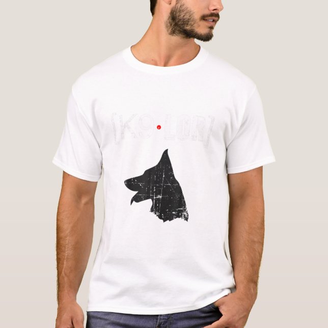 Camiseta de cão do Condado de Greene PD (Frente)