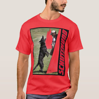 Camiseta de cão do german shepherd de Schutzhund