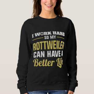 Camiseta de cão Funny Rottie Rottweiler