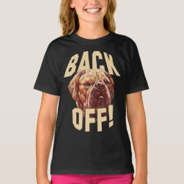 Camiseta De Cão Para Trás